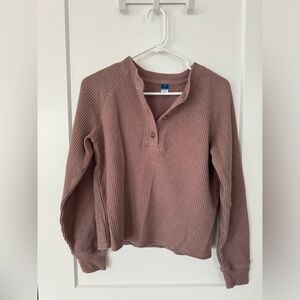 Old navy waffle Henley